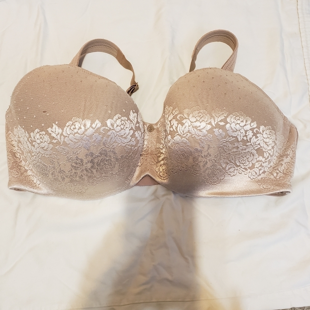 Soma Tan Lace Contour Bra